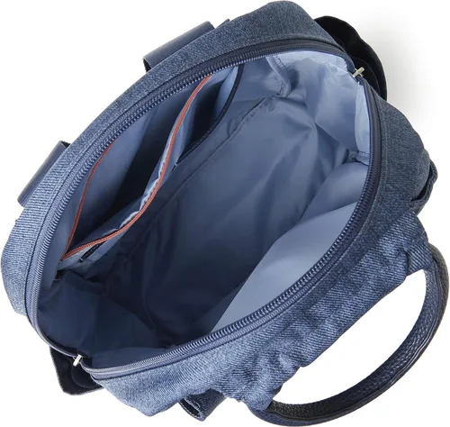 Miniatura 5 de Baggallini Mochila todo el día para mujer con pulsera de teléfono RFID, Azul Acero, talla única