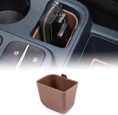 Aunginsy Soporte para tazas de automóvil, almohadilla de ranura de almacenamiento trasera compatible con Ford Maverick 2022-2024, soporte para tazas