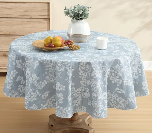 Miniatura 18 de Grapevines - Mantel de vinilo pesado de franela de vinilo de calibre 4 con estampado de uva contemporánea, para interiores y exteriores, cuadrado