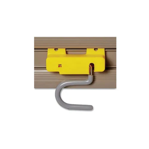 Miniatura 3 de Rubbermaid Commercial Products, Armario de 34 pulgadas/organizador de pared/portaherramientas para escobas, cepillos, recogedores