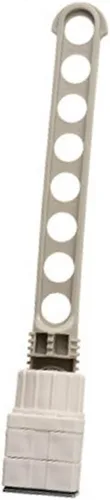 8-Hole Clothes Drying Rack Portable Foldable Indoor Balcony Window Frame Storage Rack Clothes Drying Rack(Gray)