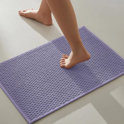 Miniatura 52 de TYUU Alfombras de Baño Antideslizantes Lavables, Tapete de Baño Súper Absorbente Delgado de Pila Baja para Secar Rápido, Alfombra de Baño Pequeña
