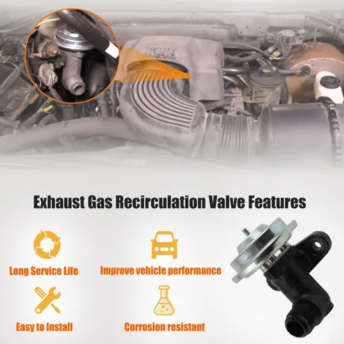 Miniatura 5 de Válvula EGR Válvulas de Recirculación de Gases de Escape Se ajusta para 1997-2009 F-ord E150 E250 E350, para 2000-2005 F-ord Excursion
