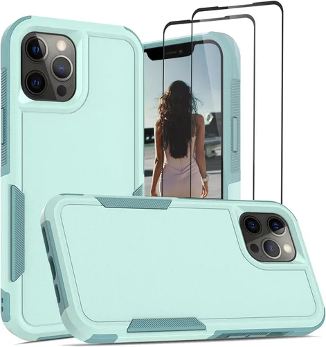 Miniatura 80 de Jeylly Funda para iPhone SE/Funda para iPhone 5S, Exterior de Plástico Duro que Absorbe Golpes + Interior de Silicona de Goma Defensor contra