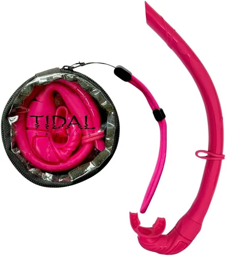 Pro Shot Tidal - Snorkel enrollable para apnea, buceo y esnórquel