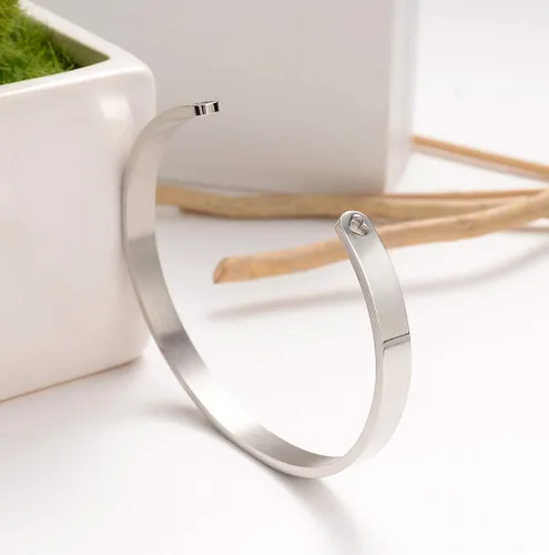 Miniatura 5 de Pulseras inspiradoras para abuela, mamá, hija, sobrina, tía, grabado, mensaje oculto, pulsera de acero inoxidable, corona de cumpleaños, joyería