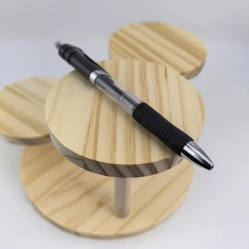 Miniatura 8 de Fengtaiyuan AD07P18x6, bolígrafos retráctiles de tinta de gel, 0.028 in, tinta negra, punta fina, escritura suave, paquete de 18 (AD07P18x6)