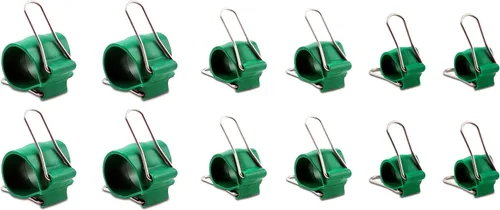 Miniatura 2 de Clips reutilizables para jardín y cables – Soportes de abrazadera para interiores y exteriores para plantas, cables, cables, tiras de luces
