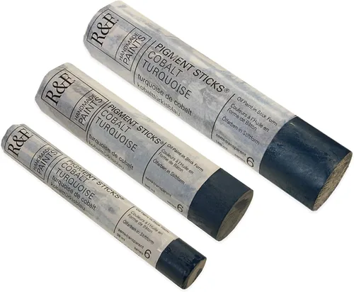 Miniatura 90 de Pinturas R&F Hechas a Mano - Palo de Pigmento al Óleo Profesional, Gris Neutro Medio, 188 ml