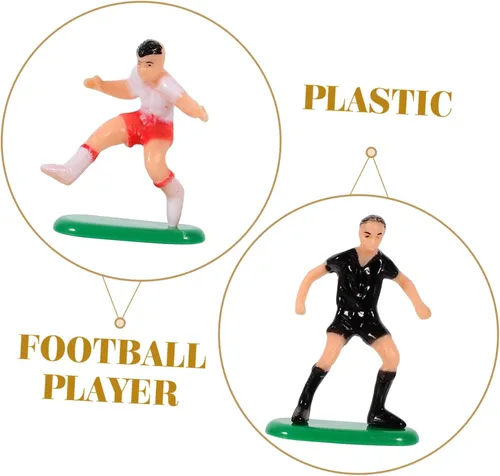 Miniatura 6 de DOITOOL Kit de decoración de fútbol de 8 piezas, decoración de pastel de fútbol, decoración de pastel de fútbol, decoración de pastel de fútbol