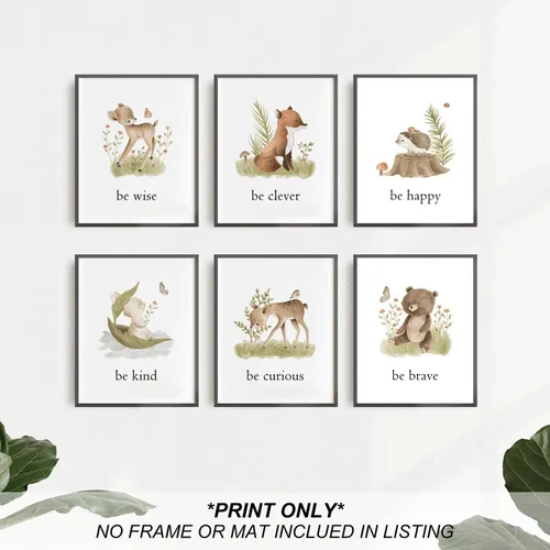 Miniatura 4 de heilkee Divertidas impresiones artísticas de pared de perro, carteles inspiradores para niños, decoración de habitación de superhéroes
