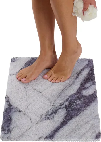 Miniatura 140 de Tapete de ducha antideslizante para bañera - Tapete de baño de lufa para baño - Tapete de baño de 40 x 16 pulgadas - Alfombra de baño antideslizante