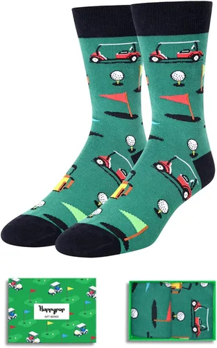 HAPPYPOP Calcetines novedosos para hombres, regalos de bolos, para acampar, golf, bolos, bandera estadounidense, alienígena, matemáticas, música,