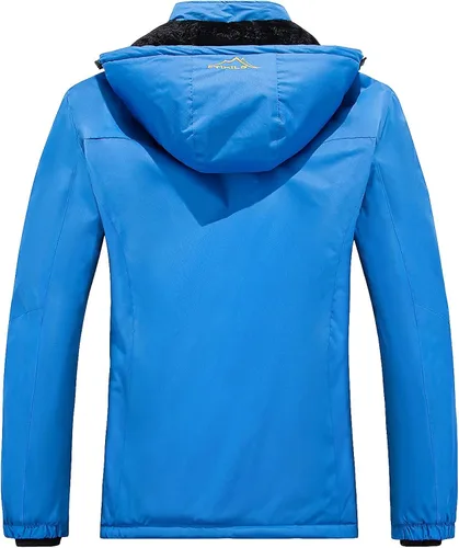 Miniatura 2 de FTIMILD Men's Ski Jacket Waterproof Warm Winter Mountain Windbreaker Hooded Raincoat Snow Jackets