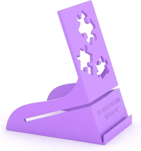 Miniatura 8 de Caja de rompecabezas todo en uno y soporte para póster de rompecabezas para todos los rompecabezas, color azul