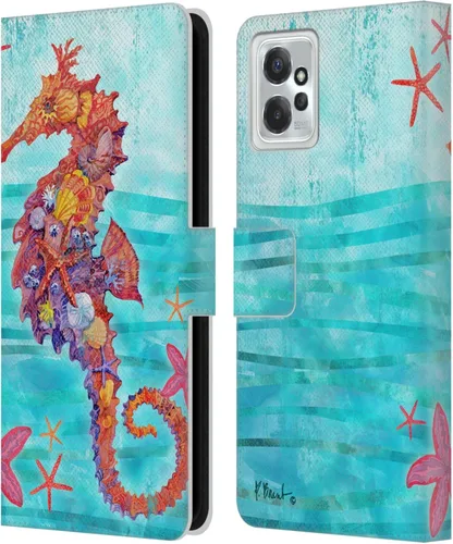 Miniatura 9 de Head Case Designs Officially Licensed Paul Brent Agate Mermaid Coastal Leather Book Wallet Case Cover Compatible with Motorola Moto G Power (2023)