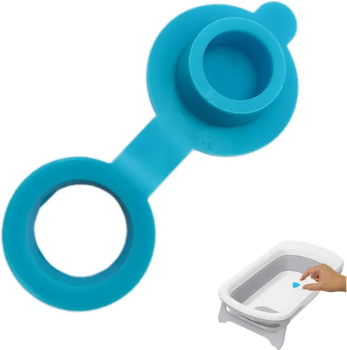 Miniatura 7 de Tapones de bañera de silicona, se adapta a la mayoría de bañeras de bebé, 5 tamaños de tapones de bañera de bebé (1.0 pulgadas de diámetro interior)