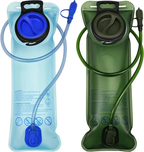 Mdvora - Bolsa de hidratación de 1.5L/2L/2.5L/3L, bolsa de almacenamiento de agua con gran abertura, para ciclismo, senderismo, acampada
