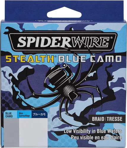 Miniatura 3 de Spiderwire Stealth Braid 3000 Yardas Camuflado azul