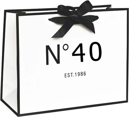 Miniatura 20 de ANFENG Bolsa vintage de regalo de recuerdo de 70 cumpleaños para mujeres, 1953 mamá, novedad de 70 años, bolsas de papel para fiestas, compras, idea