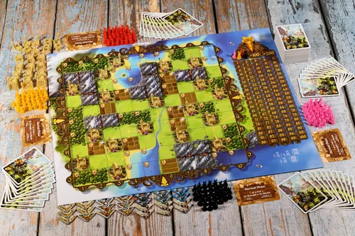 Miniatura 4 de IELLO: Bunny Kingdom, juego de mesa de estrategia, expande tu feudo con solo una liebre, tiempo de juego de 45 minutos, 2 a 4 jugadores, para edades