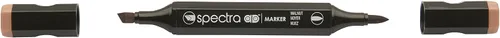 Miniatura 17 de AD Marker Chartpak Spectra, Tri-Nib y cepillo de doble punta, antiguo, 1 cada uno (S069AD)