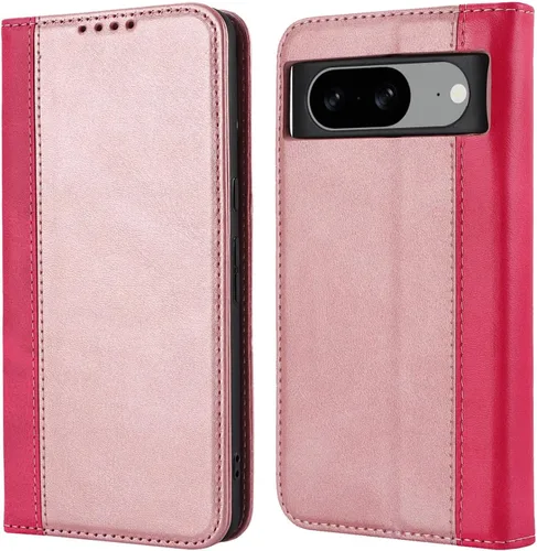 Miniatura 14 de Havaya Funda tipo cartera para Google Pixel 6 Pro con tarjetero para Pixel 6 Pro 5G, funda abatible con ranuras para tarjetas de crédito, piel