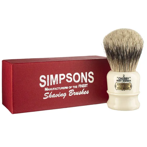 Miniatura 4 de Simpsons Best Badger Brocha de afeitar (Chubby CH3 Best)