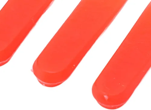 Miniatura 9 de Sistema de nivelación de azulejos de 1000 Uds. Cuñas de 0.2 pulgadas PE rojo desgaste Azulejos nivelador espaciadores instalación de nivelador