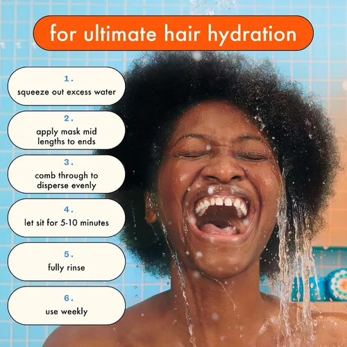 Miniatura 7 de amika hydro rush mascarilla de humedad intensa con ácido hialurónico