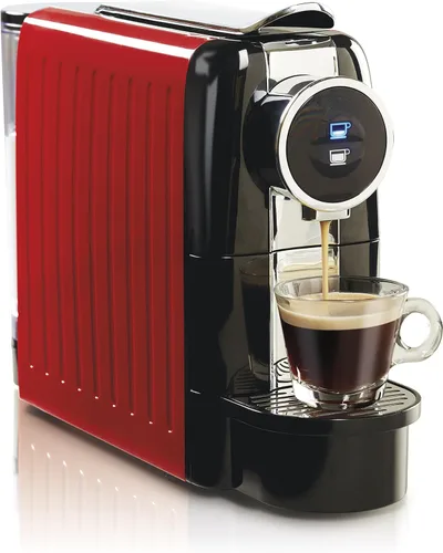 Miniatura 9 de Hamilton Beach Máquina de café expreso, compatible con cápsulas Nespresso, cafetera de una sola porción, potente bomba italiana de 19 bares, Negro