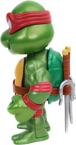 Miniatura 6 de Jada Toys Teenage Mutant Ninja Turtles 4 "" Raphael - Figura fundida a presión, juguetes para niños y adultos, rojo