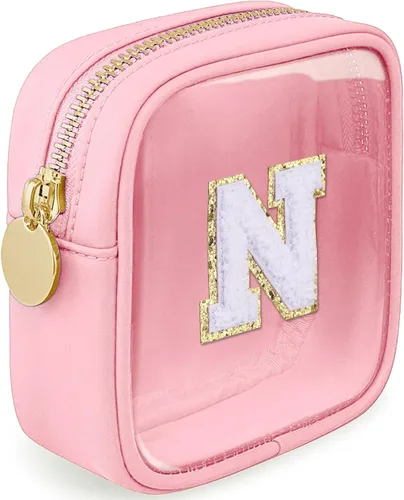Miniatura 168 de Bolsa de Maquillaje Transparente Pequeña Bolsa de Cosméticos Bolsa de Viaje de Artículos de Aseo Bolsa Transparente con Cremallera Bolso Organizador