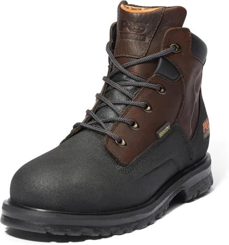 Miniatura 4 de Timberland PRO mens Powerwelt 6" Steel Safety Toe Waterproof Industrial Work Boot Rancher Brown V1