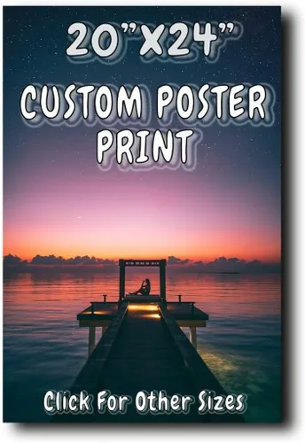 PTATT Sube tu imagen o foto: impresión personalizada de foto a póster, impresiones artísticas de pared de 20 x 24 pulgadas