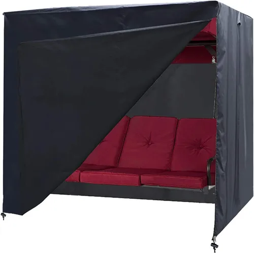 Miniatura 7 de Ourdoor Swing Cove, Cubierta para Hamaca de 2 Asientos Triples, Cubierta para Columpio de Jardín, Cubierta para Silla Planeadora de Hamaca