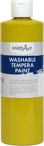 Miniatura 13 de Handy Art Pintura lavable de 16 onzas, color negro