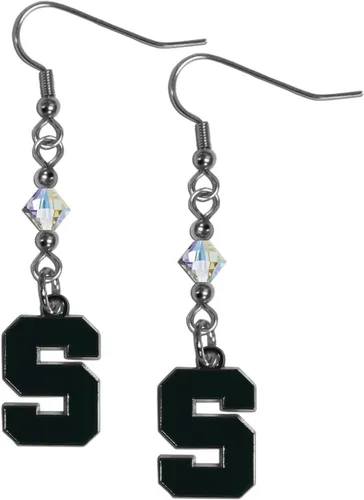 Miniatura 13 de Siskiyou Sports Pendientes colgantes de cristal de la NCAA