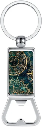 Miniatura 22 de WIRESTER Llavero de metal para abrebotellas, abridor de botellas de cerveza, llavero para cocina, bar, restaurante, fácil de transportar, mariposa