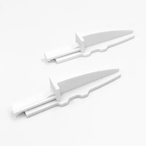Miniatura 3 de ODO LUCK 2 pies de repuesto para ventilador de caja LASKO de 20 pulgadas, accesorio de juego de pies antipunta