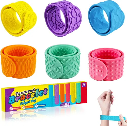 Paquete de 6 juguetes para ansiedad para niños, juguetes sensoriales para niños con autismo, productos sensoriales para niños con autismo, para el