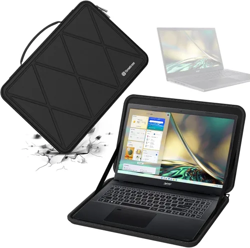 Miniatura 36 de Smatree Funda Protectora EVA Dura Compatible para Acer Aspire 5 A515/3 A315/1 A115 de 15.6 Pulgadas, para Acer Aspire Vero Green-AV15 Funda Serie X