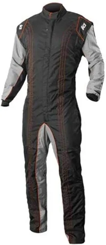 Miniatura 20 de K1 Race Gear CIK/FIA traje de competición de go kart, nivel 2, aprobado, 5XS, Anaranjado