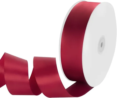 Miniatura 117 de Cinta de tela de satén de 1-1/2 pulgadas de ancho x 50 yardas, cinta negra perfecta para lazos de bricolaje, guirnaldas, envoltura de regalos
