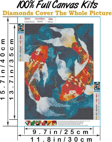 Miniatura 3 de Hestarcul Kit de pintura de diamantes 5D para Halloween, kits de arte de diamantes para adultos, puntos de diamante, pintura con diamantes redondos