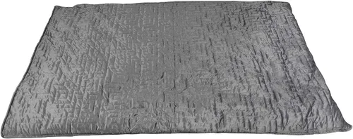 Miniatura 8 de Nova Microdermabrasion Manta con peso (48 x 72 pulgadas, 15 libras para 130-170 libras, color gris) Manta pesada para adultos y niños Algodón