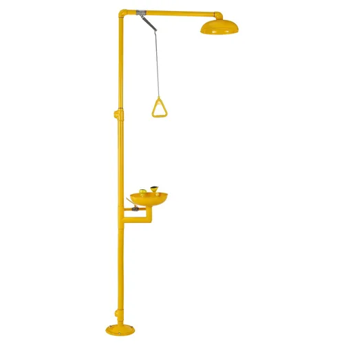 Miniatura 11 de VEVOR Estación de lavado de ojos de ducha de emergencia, 34.25 x 15.75 x 91.73 pulgadas, combinación de lavado de ojos y ducha de acero inoxidable