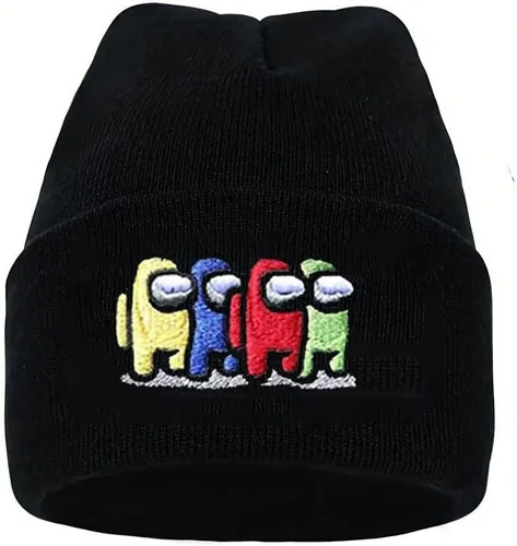 Miniatura 4 de Awyjcas Videojuegos Impostor Moda Tendencia Clásico Invierno Cálido Gorro de Punto Gorro para Niños Adultos Adolescentes Cap