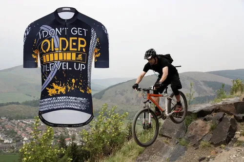 Miniatura 5 de Ciclismo Jersey Hombres, Bicicleta de Montaña Camisa Ciclismo Tops Ropa de carretera Ropa Bicicletas Ciclismo Outfit XXS-6XL