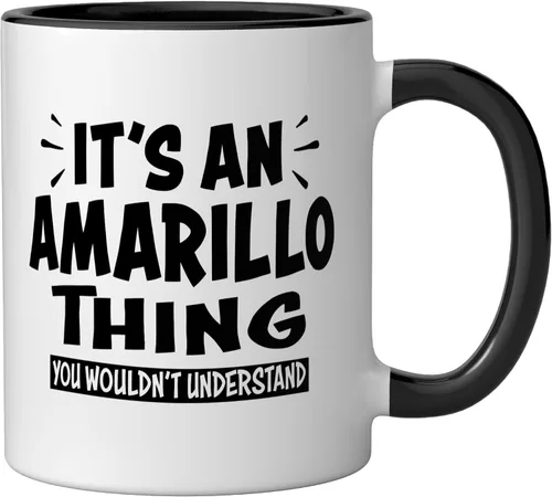 Miniatura 2 de Amarillo Trip Lovers Thing You Wouldn't Understand Ceramic Mug, Black/White
